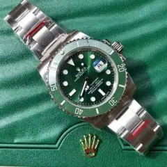 ROLEX 自動巻き 腕時計 グリーン