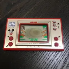 【起動確認済み】ゲームウォッチ　ミッキーマウス 本体＆説明書セット