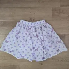 クロミハート柄スカート 120cm