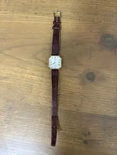 SEIKO クォーツ 腕時計 ヘビ柄レザー