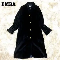 ✨極美品✨ EMBA アンサンブル ロングジレ ジャケット ブラック XL相当