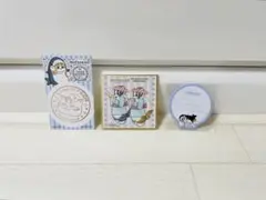 mofusand モフサンド ミニ色紙 ダイカット付箋　福岡 3点セット