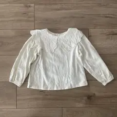ZARA KIDS 女の子　レース襟トップス
