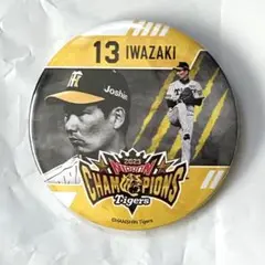 阪神タイガース　アレ！くじ　缶バッジ　岩崎優