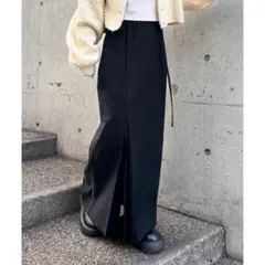 【新品】mystic ストレッチ2WAYスカート Iライン