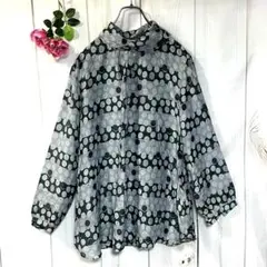 GIANNI LO’ GIUDICE シルク混 ドット柄 シャツ【40】日本製