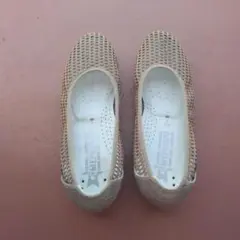 MEPHISTO メッシュデザイン フラットシューズ