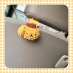 ポムポムプリン☆車 ヘッドレスト フック 荷物かけ