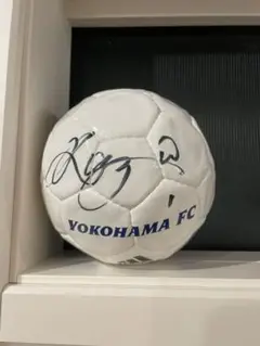 三浦知良 横浜FC時代 サイン入りボール 高品質】 【実試合球】三浦知良選手直筆サイン入 Jリーグ チーム