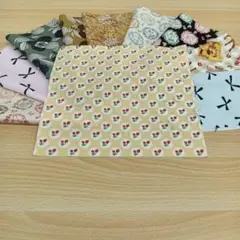 ★C209★ カットクロス/プリント生地/国産/25cm×25cm/10点
