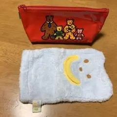 MIKIHOUSEミキハウス　ペンケース（ポーチ）　バスミトン　セット