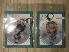 22/7 ナナブンノニジュウニ 滝川みう斎藤ニコル アクリルキーホルダー