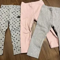 キッズ レギンス 3点セット 90cm