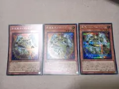 遊戯王　希望皇オノマトピア　シークレット　3枚　希望王