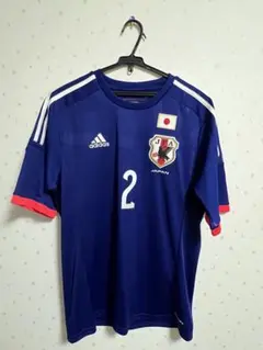 日本代表　内田篤人選手　サッカーユニフォーム 背番号【2】（adidas）