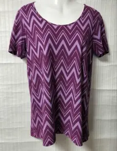 ミッソーニ　マーレ　MISSONI　MARE　Tシャツ　パープル系