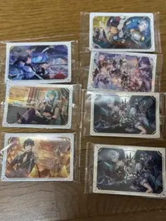 原神ウエハース　カード　7枚セット　放浪者　鍾離　白朮