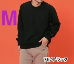 EDWIN ワイルドファイヤー クルーネックスウェット 【M・黒】