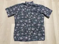 レインスプーナー　アロハシャツ　半袖　タケオキクチコラボ　花柄　Sサイズ