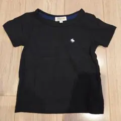 POLO Baby ブラック Tシャツ 100 シンプル 黒 ベビー 男の子