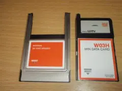 MRS-A03-20 AU製CDMA 1X WIN高速データ通信カード W03H