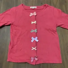 any FAM ピンク カーディガン 120