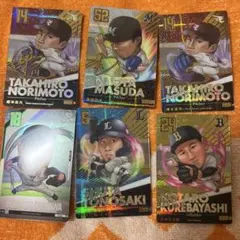 プロ野球 デフォルメカードコレクション 2025 6枚セット