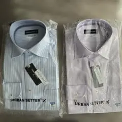 URBAN SETTER YシャツMサイズ　2着セット　スーパーイージーアイロン