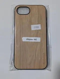 【未開封】iPhone16e 木製ケース メープル