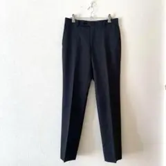 ☆【オリヒカ】スラックスパンツ センタープレス ウール混 ポケット有 92Y5