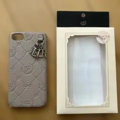 メゾンドフルール　 iPhoneケース　7/8対応　モノグラム　ベージュ