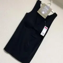 GUNZE FITTE タンクトップパッド付　完全無縫製　キレイラボ　 M
