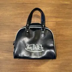 美品 VONDUTCH ボンダッチ ボストンバッグ トート デニム生地 レザー 美品 VONDUTCH ボンダッチ ボストンバッグ トート デニム生地