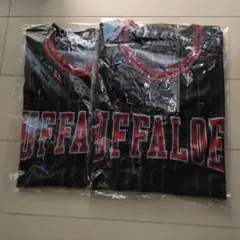 DUFFALOE ユニフォーム 2枚セット 黒赤