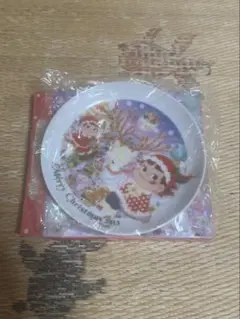 不二家　ペコちゃん　クリスマスプレート　2013