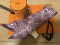 新品未使用★HERMES エルメス ツイリー レクレアポア★鍵モチーフ
