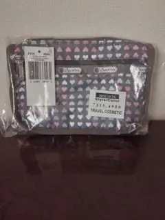 新品　レスポートサック　ポーチ　ハワイ購入　ハート柄　Le Sportsac
