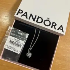Pandora スパークリング ブルームーン&スター ハートネックレス