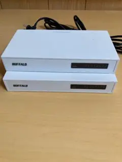 BUFFALO LSW4-TX-8NS スイッチングハブ 8ポート ホワイト