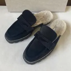 新品 ジミーチュウ ファーシューズ