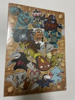 未開封　ポケモン　A4クリアファイル　じめんタイプ集合