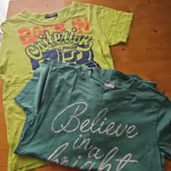 グリーン系半袖Tシャツ(160cm)まとめ売り