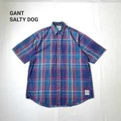 90～00s GANT SALTY DOG チェックシャツ