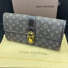 LOUIS VUITTON モノグラムイディール ポルトフォイユ サラ長財布