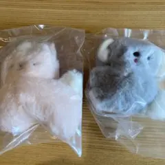 にこやまポッケ ぬいぐるみクリップ２点セット