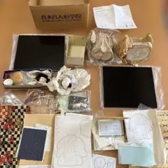 作り途中！　真多呂人形　組み立てキット
