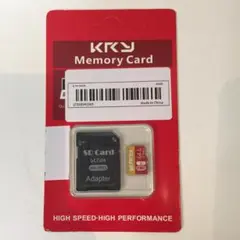 【新品未使用】 マイクロSD/TFカード 64GB　SDアダプタ付き
