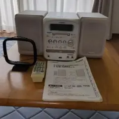 【美品】Victor UX-QM3 CD/MDミニコンポ 2007年製 ビクター Amazon | Victor ビクター JVC UX-QM3-W ホワイト マイクロ
