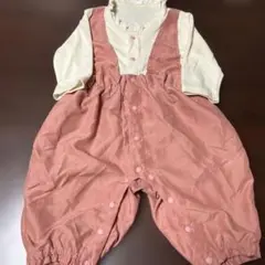 ピンク色ロンパース 70cm