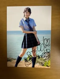 超貴重 美音咲月 みねさつき 美輪咲月 サイン生写真 仮面女子